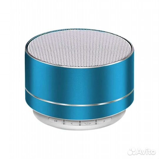 Колонка блутуз со цветомузыкой новая мини