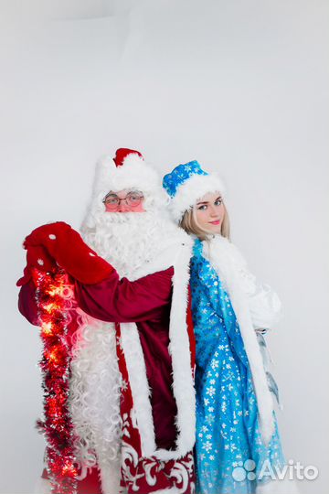 Дед Мороз и Снегурочка поздравление на дом