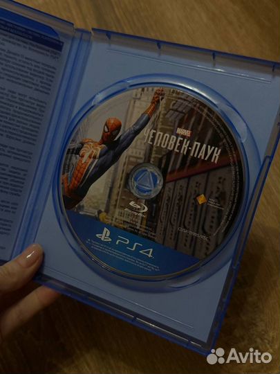 Человек паук ps4 диск на русском