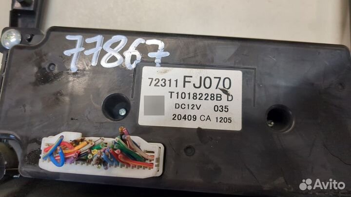 Переключатель отопителя Subaru XV, 2013