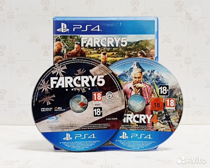 Far Cry 4 + Far Cry 5 для PS4