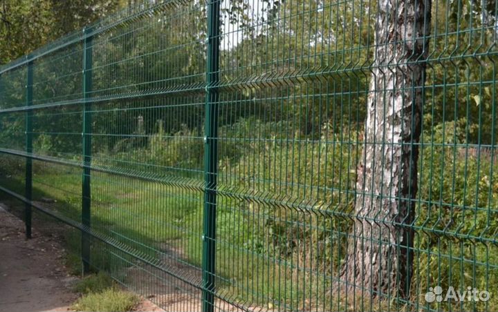 Забор из 3D сетки под ключ под ключ