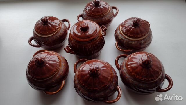 Горшочки для запекания 7 шт