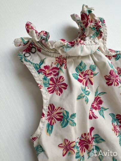 Benetton комбинезон для девочки нарядный