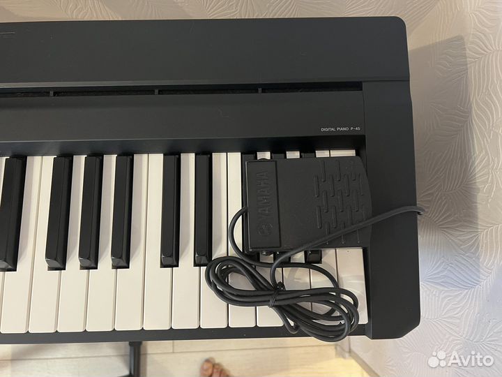 Цифровое фортепиано yamaha P-45