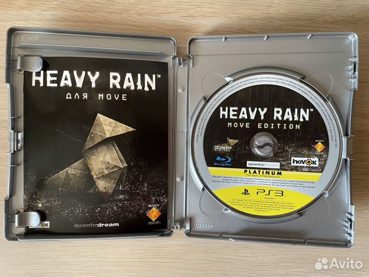 Heavy rain Platinum ps3