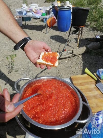 Красная икра (нерки) с Камчатки