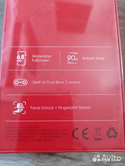 Intel vision 3 plus 4 64 NFC 6000mAh