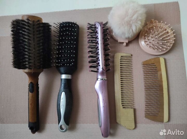 Бигуди щетки ободки заколки украшения для волос