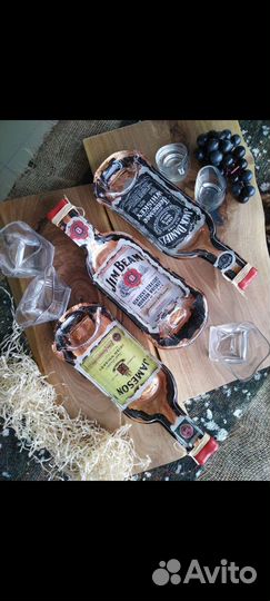 Тарелка из бутылки