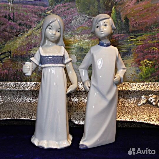 Испания.Статуэтки.Rex.Фарфор.Нао лядро стиль