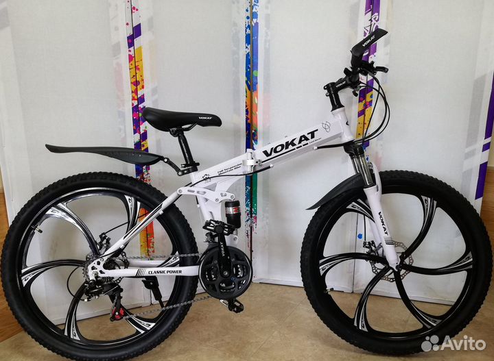Складные велосипеды 26 на литых дисках новые