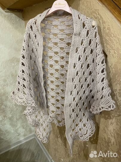 Шаль ручной работы