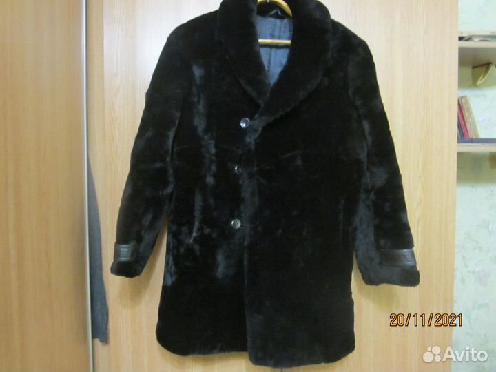 Шуба цигейковая мужская