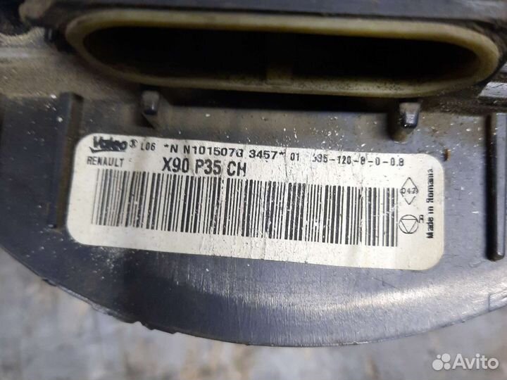 Моторчик печки Renault Logan Sandero