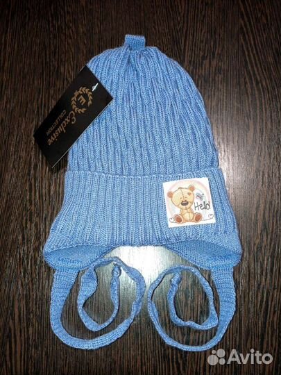 Шапка детская для мальчиков, демисезон