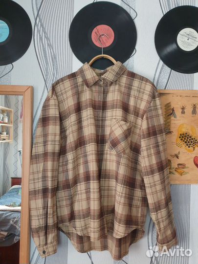 Разные рубашки, винтаж, клетчатые