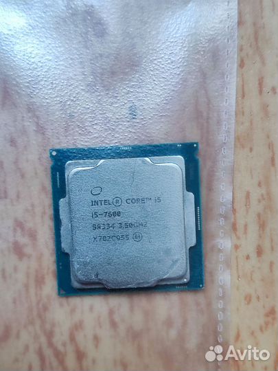 Процессор Intel core i5-7600