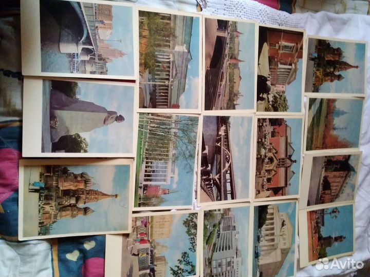 Набор открыток СССР Город-герой Москва 1968