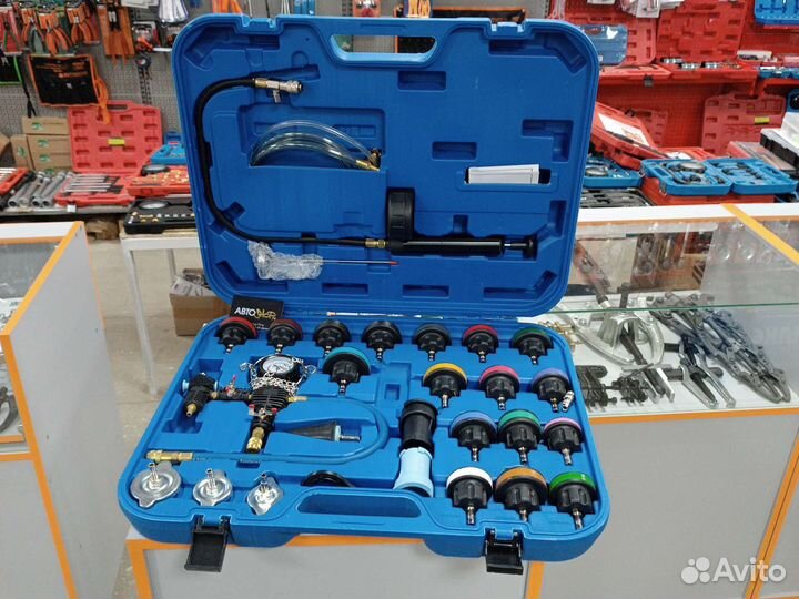 Набор для опрессовки и заправки радиатора