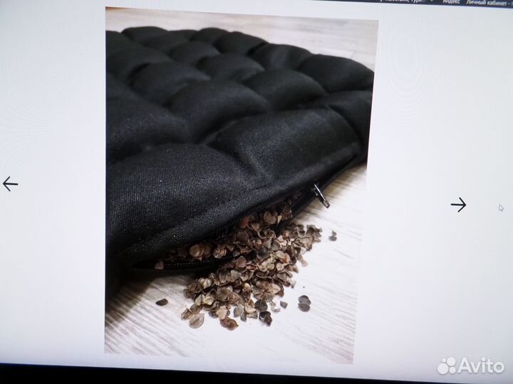 Новая подушка на сиденье и для спины 