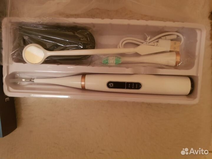 Ультразвуковой скайлер+зубная щетка,новые