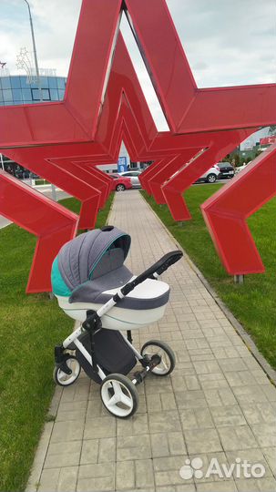 Коляска 2 в 1 adamex