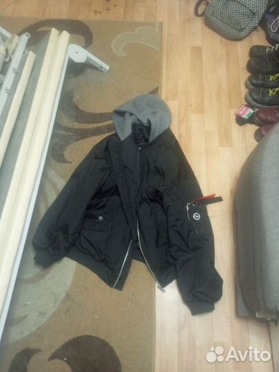 Бомбер оверсайз мужской