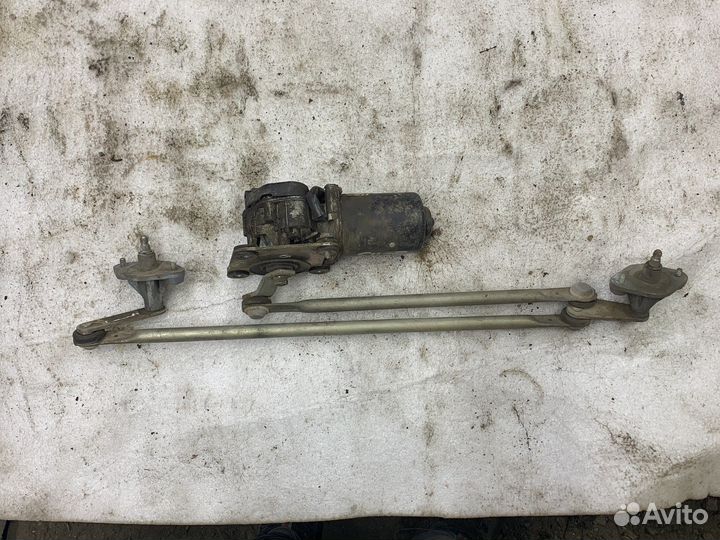 Моторчик дворников с трапецией Chevrolet Lanos