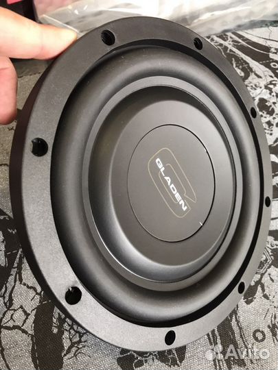Сабвуфер Gladen RSX 08 Slim D2
