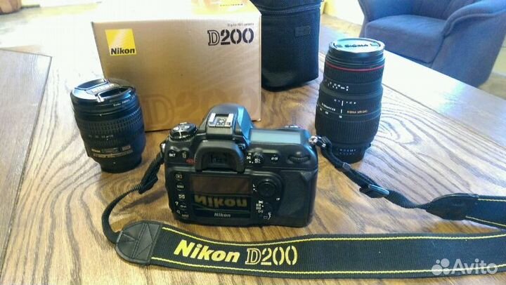 Nikon D200+ объектив Nikor 50mm 1:1,8D