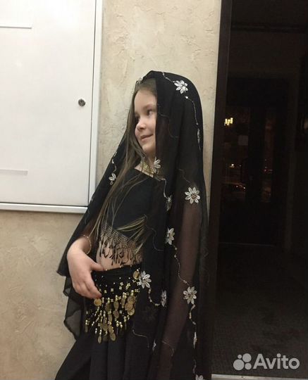 Костюм для восточных танцев детский