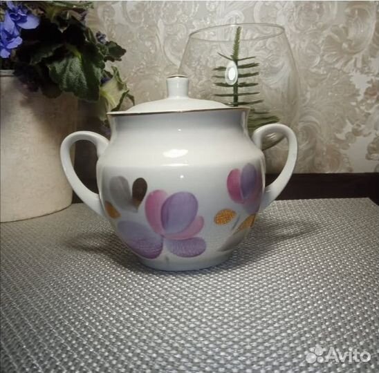 Сахарница, чайная пара