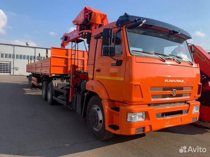 КамАЗ 65115 с КМУ, 2023