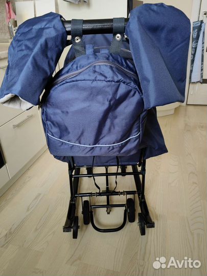 Детские санки коляска pikate