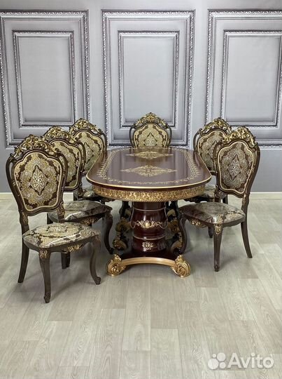 Стол и стулья от производителя. В наличии