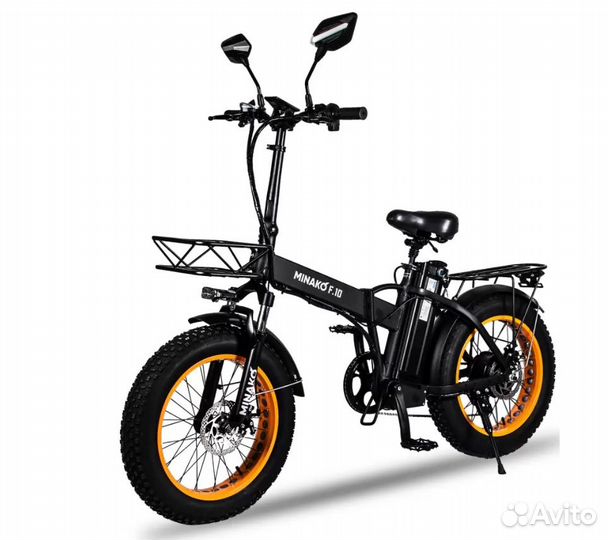Электровелосипед Minako F10 Orange