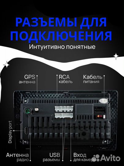 Автомагнитола 1din