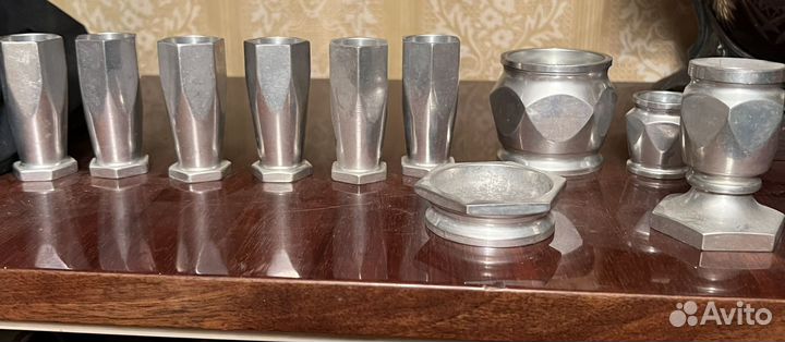 Рюмки трофейный сервиз Германия 30-ые годы винтаж