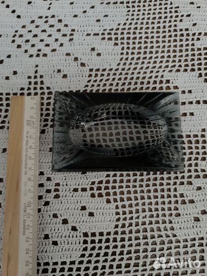 Советская пепельница из стекла