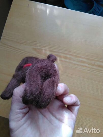 Валяный пудель