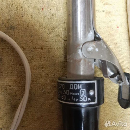 Плойка для волос СССР