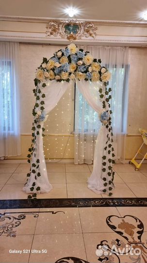 Свадебная арка декор