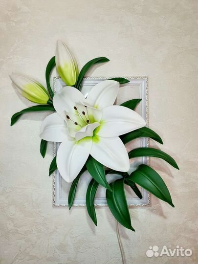 Картина светильник