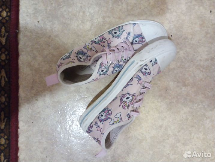 Кеды для девочки