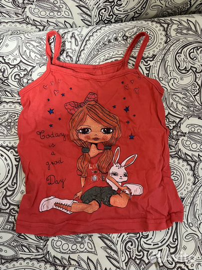 Детские вещи на девочку пакетом 86 92