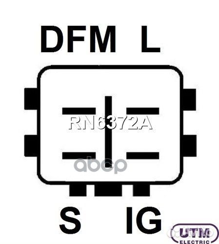 Регулятор генератора RN6372A Utm