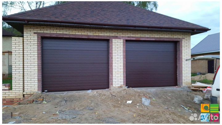 Ворота гаражные alutech