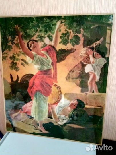 Картина панно дерево