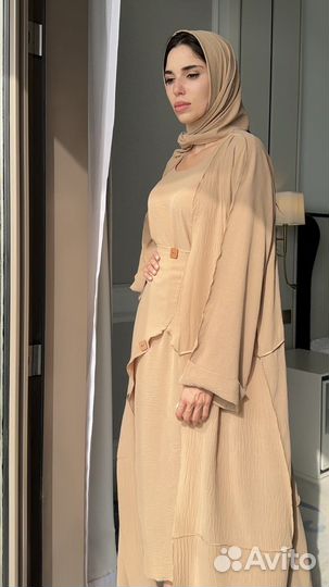 Комплект-4ка. Абая мусульманская. ОАЭ